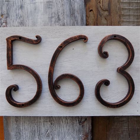 metal house numbers 5-inch|stainless steel numbers for house.